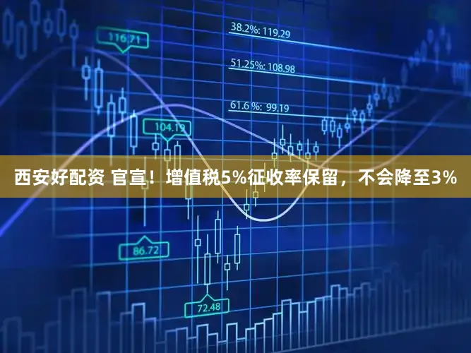 西安好配资 官宣！增值税5%征收率保留，不会降至3%