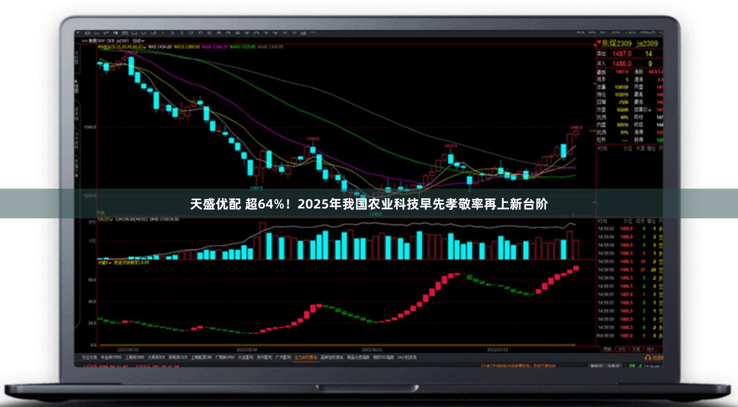 天盛优配 超64%！2025年我国农业科技早先孝敬率再上新台阶