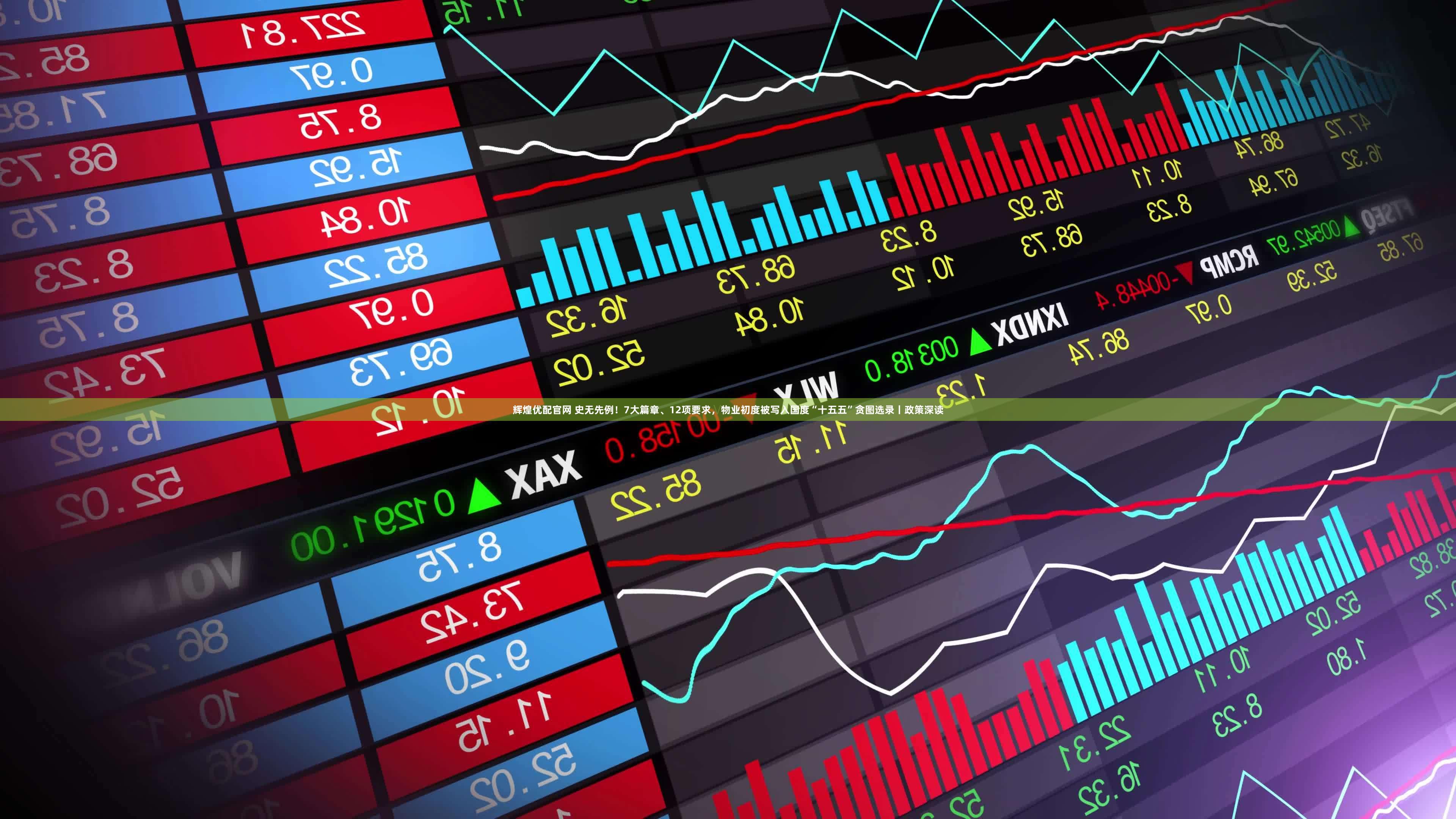 辉煌优配官网 史无先例！7大篇章、12项要求，物业初度被写入国度“十五五”贪图选录丨政策深读