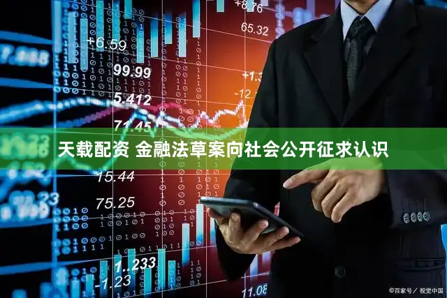 天载配资 金融法草案向社会公开征求认识